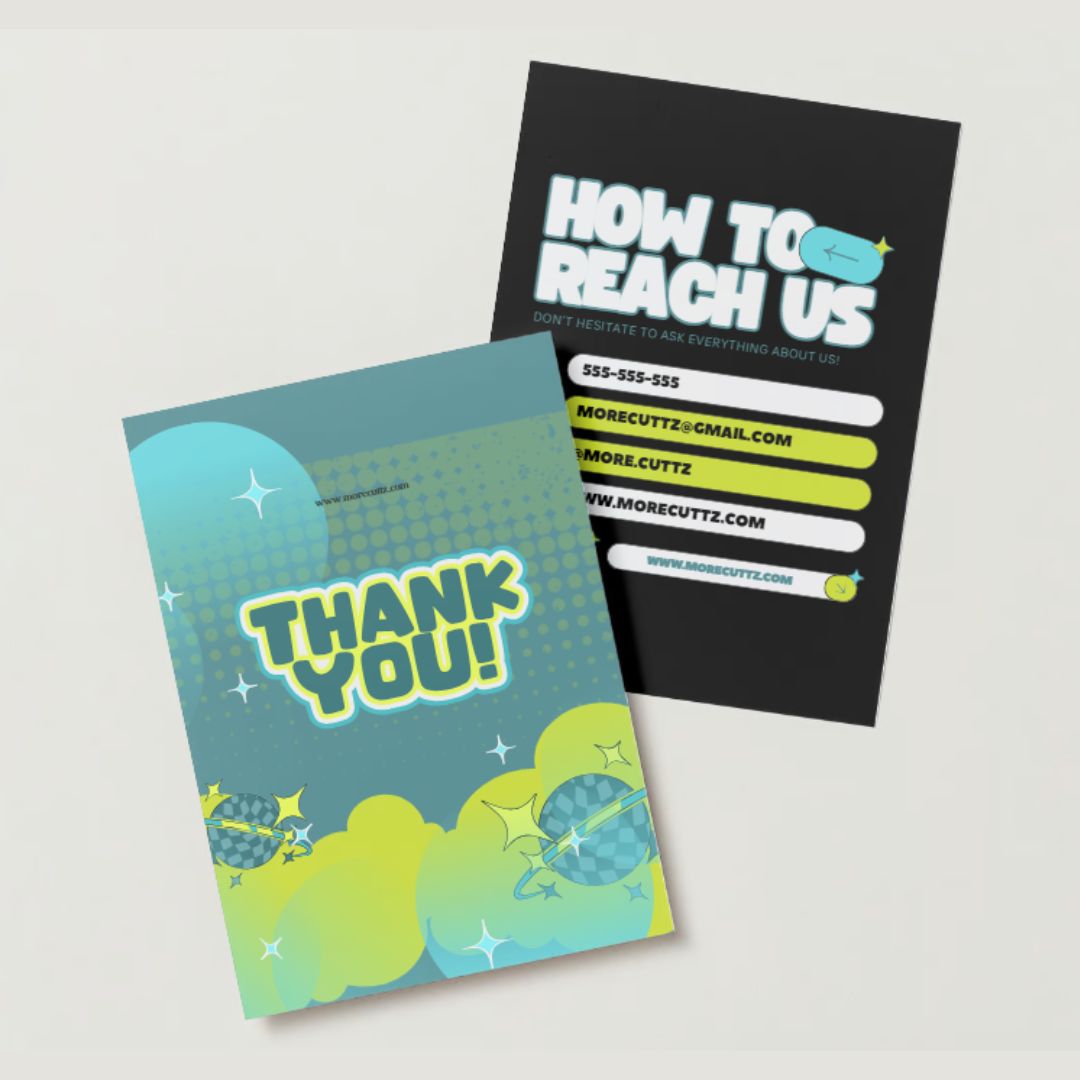 Business & Thank You Card