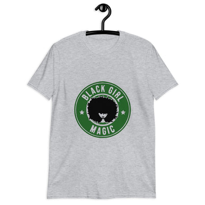 Black Girl Magic  - Short-Sleeve Unisex T-Shirt (Green/Blk)