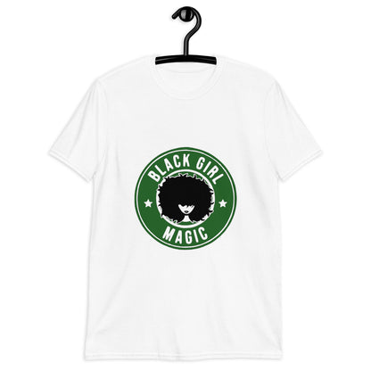 Black Girl Magic  - Short-Sleeve Unisex T-Shirt (Green/Blk)