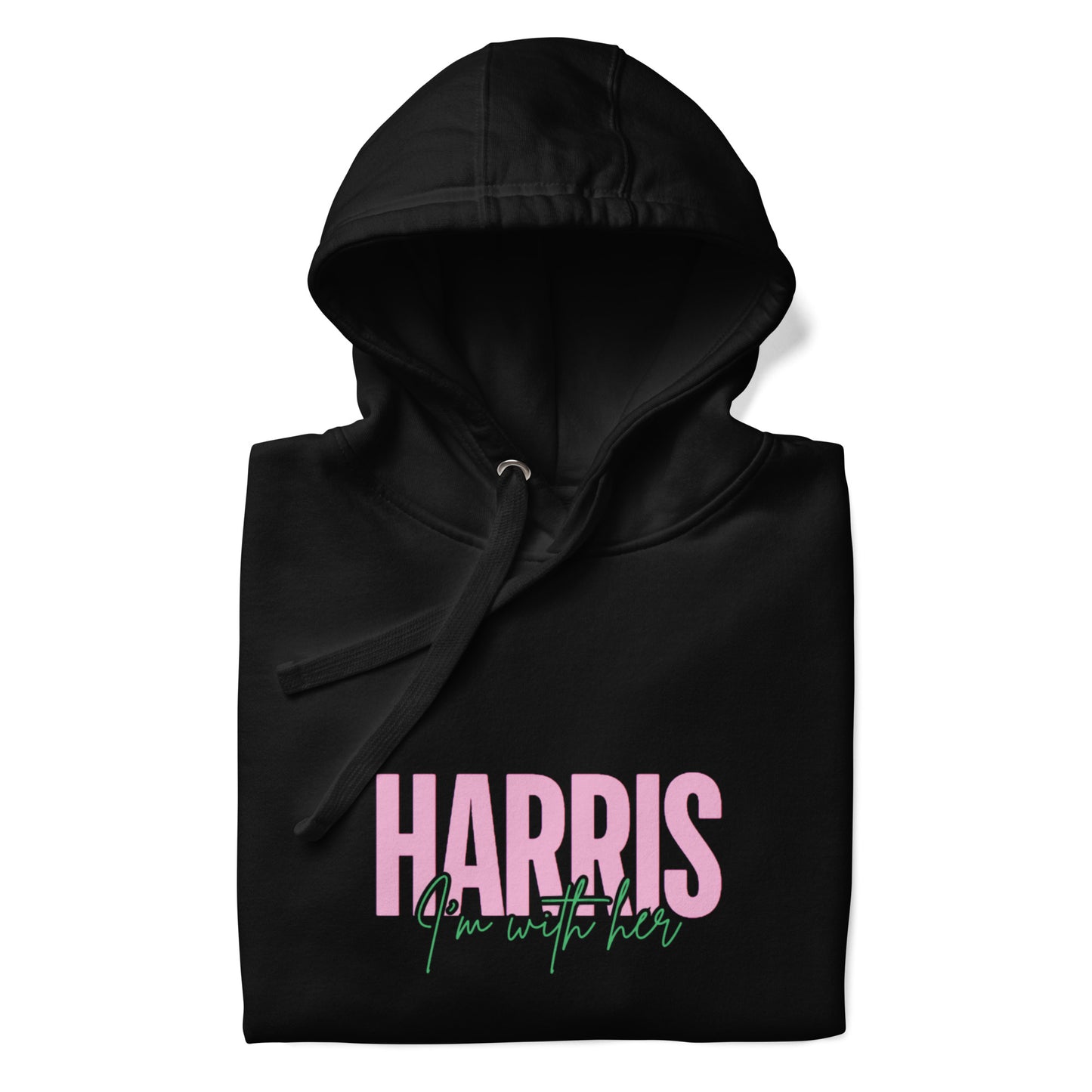 Pink & Green Harris 24' Unisex Hoodie