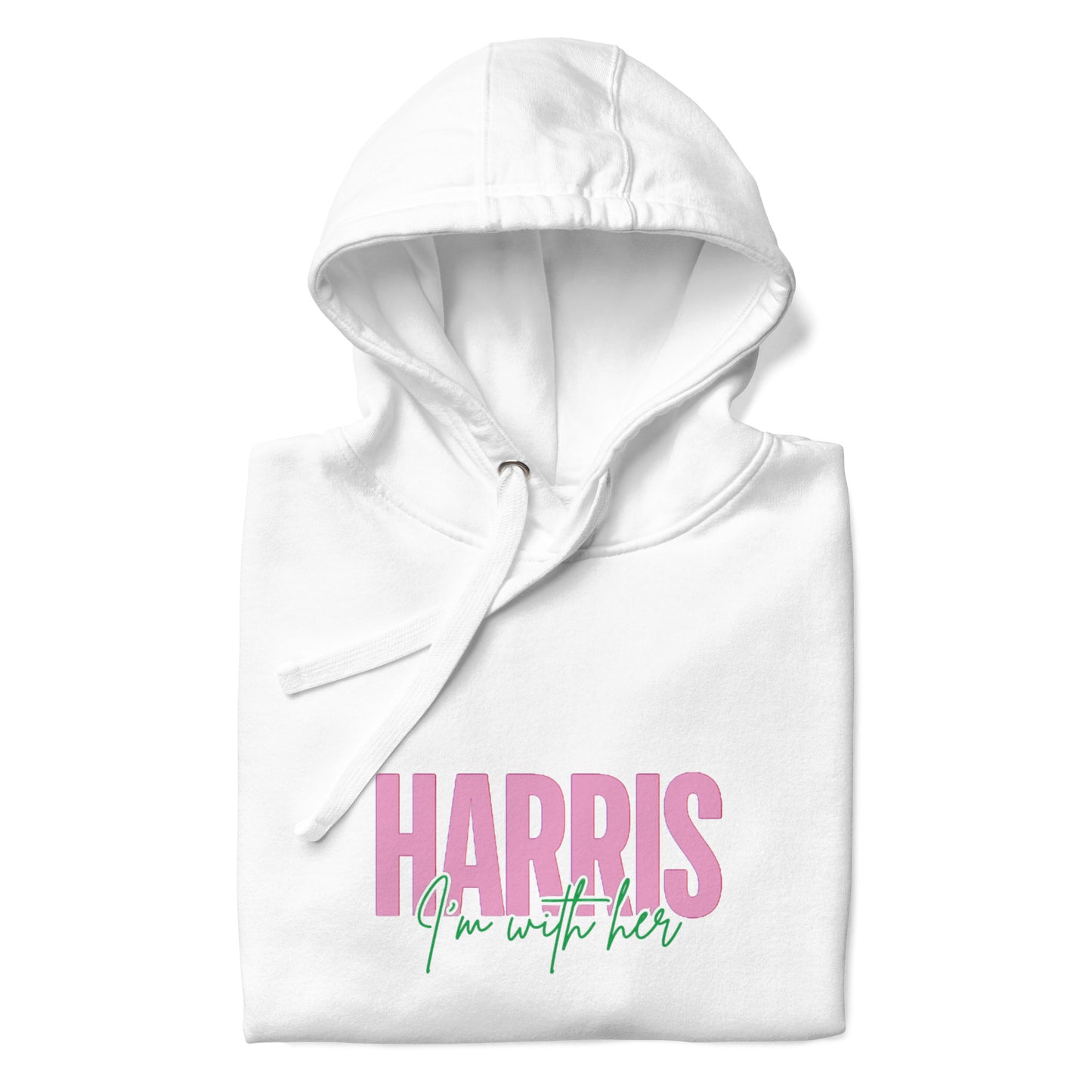 Pink & Green Harris 24' Unisex Hoodie