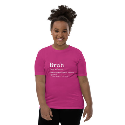 Bruh - Definition - Youth Short Sleeve T-Shirt