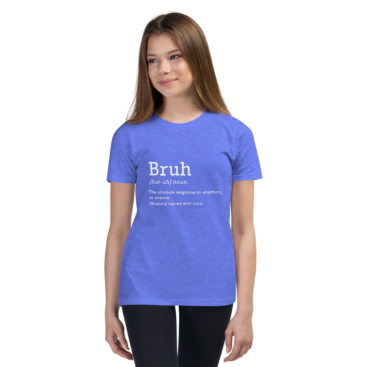 Bruh - Definition - Youth Short Sleeve T-Shirt