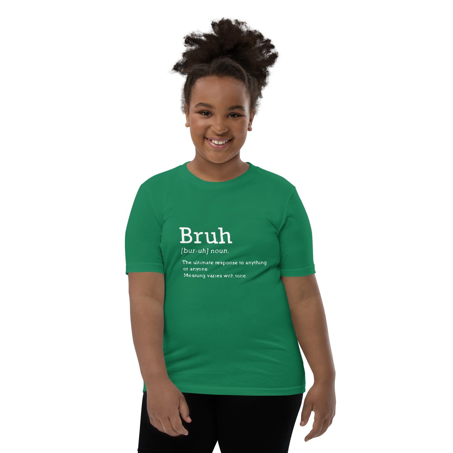 Bruh - Definition - Youth Short Sleeve T-Shirt